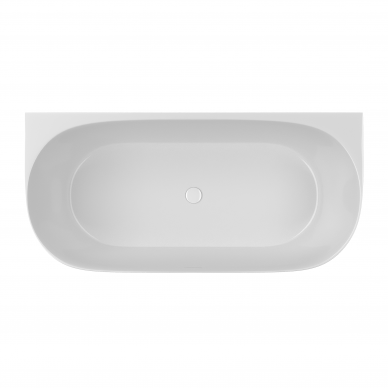 Akrilinė Vonia FLOW BATH BACK TO WALL 170x80 cm, montuojama prie sienos 3