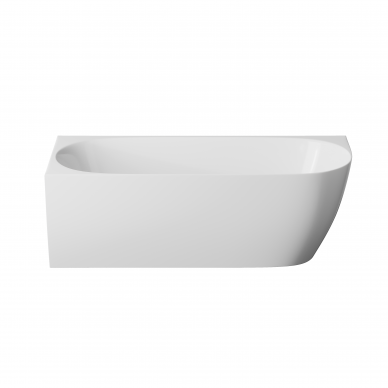 FLOW BATH CORNER L 170x80 cm, kampinė vonia (L/R), akrilas 2