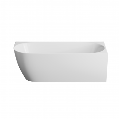 FLOW BATH CORNER R 170x80 cm, kampinė vonia (L/R), akrilas 2